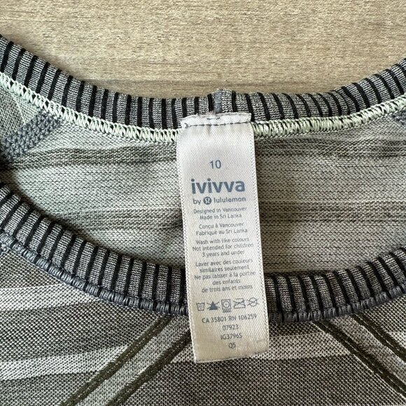 Ivivva by Lululemon Girls Size 10 Swiftly Fly Tech Seamless Short Sleeve Shirt - Picture 4 of 4
